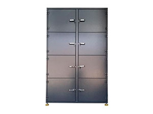 Огнестойкий шкаф для литий-ионных АКБ БШ-О-06-17 вид спереди 4