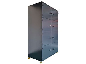 Огнестойкий шкаф для литий-ионных АКБ БШ-О-06-17 вид слева 2