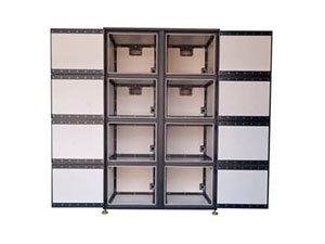 Огнестойкий шкаф для литий-ионных АКБ БШ-О-06-17 в открытом виде 1
