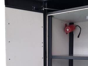 Шкаф огнестойкий БШ-О-М-7 аэрозольная система пожаротушения